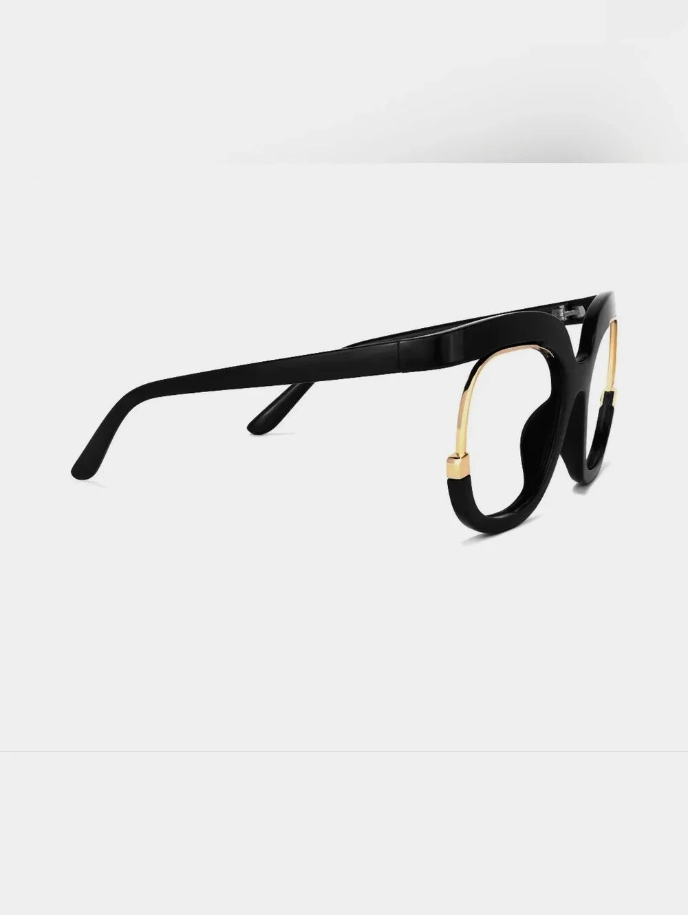 NEW Auburn Red Oversize Round Fashion Glasses